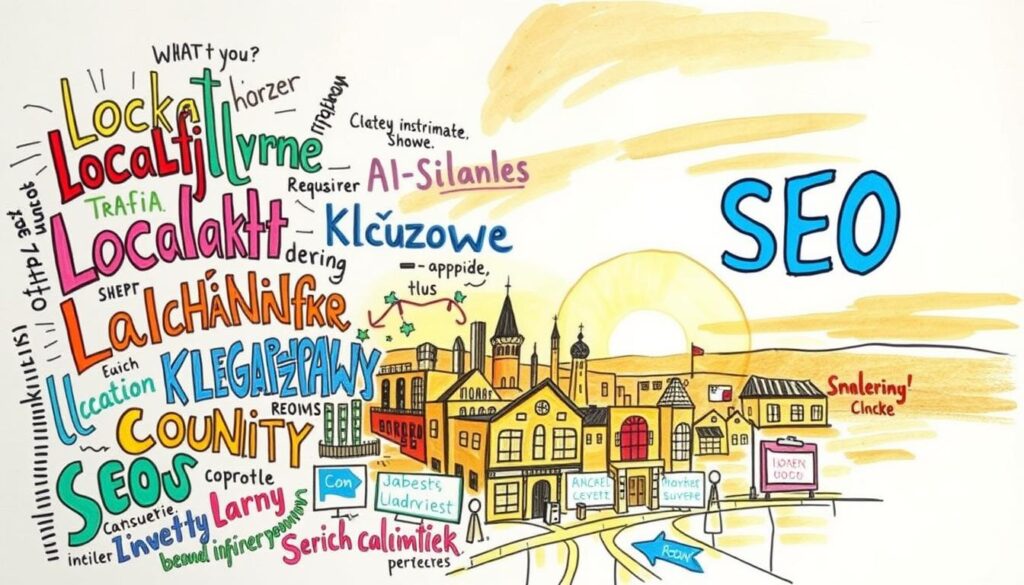 lokalne słowa kluczowe SEO